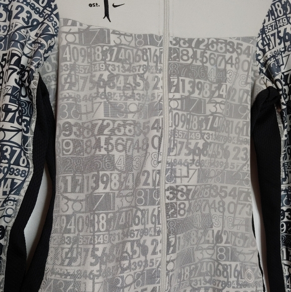 Nike Sphere Seventy 1 Full Zip Mesh Panel Front Jacket XS Black White Dri Fit 03 - Picture 7 of 10